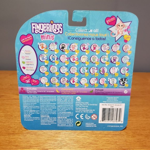 Fingerlings Minis Banana Blister Series 1 - Kait - Picture 3 of 3